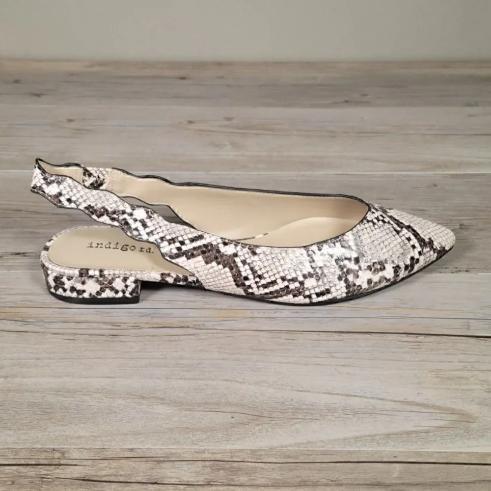 NWOB Indigo Rd. Gabrie Slingback Flats Women's Shoes Sz 7M